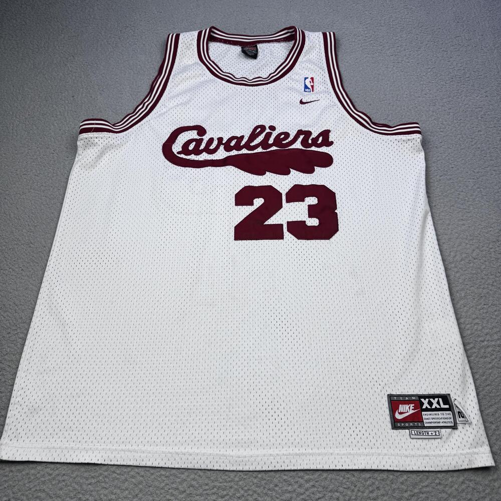 Vintage Cleveland Cavaliers Jersey Mens Nike Rewind Swingman LeBron James 00s